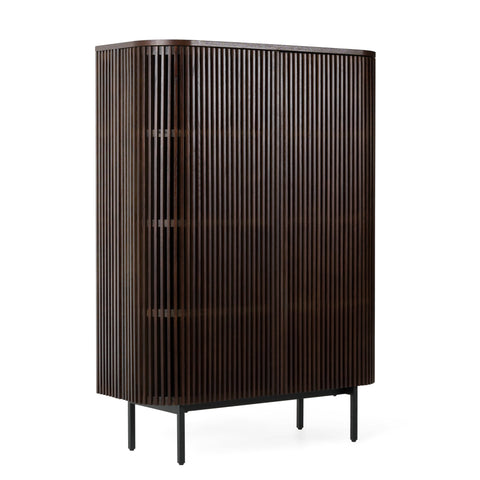 Modrest Clifton Modern Smoked Ash Tall Buffet Model VGDW-DW2013-SMK