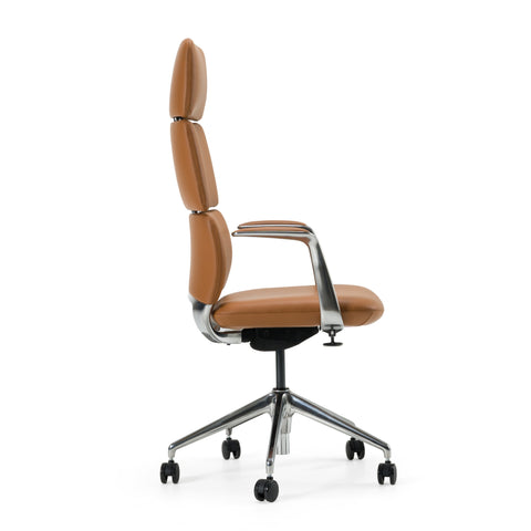 Modrest Clyne Modern Camel Vegan Leather Executive Office Chair Model VGFU-FK013-A11-CML