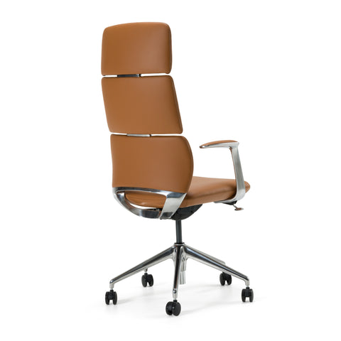 Modrest Clyne Modern Camel Vegan Leather Executive Office Chair Model VGFU-FK013-A11-CML