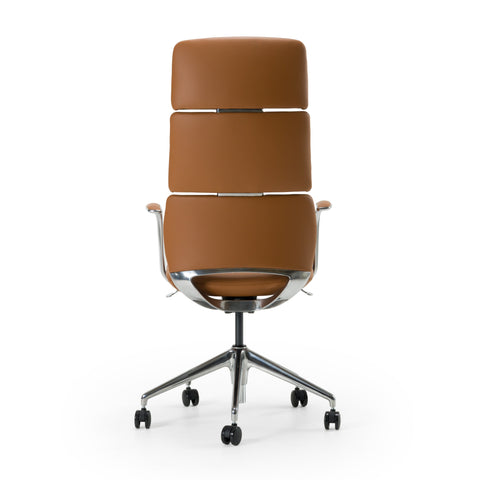Modrest Clyne Modern Camel Vegan Leather Executive Office Chair Model VGFU-FK013-A11-CML