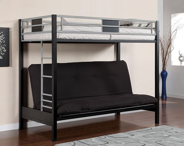Clifton Bunk Bed Model Cm-Bk1021-Full Bed/Workstation By Furniture Of America 