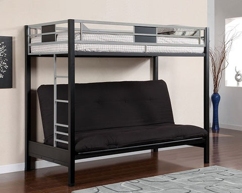 Clifton Bunk Bed Model Cm-Bk1021-Full Bed/Workstation By Furniture Of America 