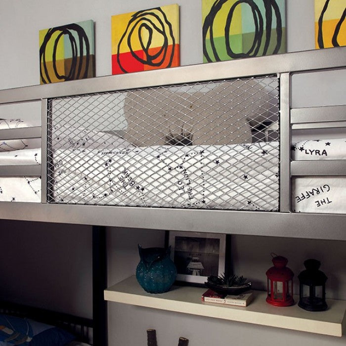 BALLARAT L-SHAPED TRIPLE TWIN BUNK BED