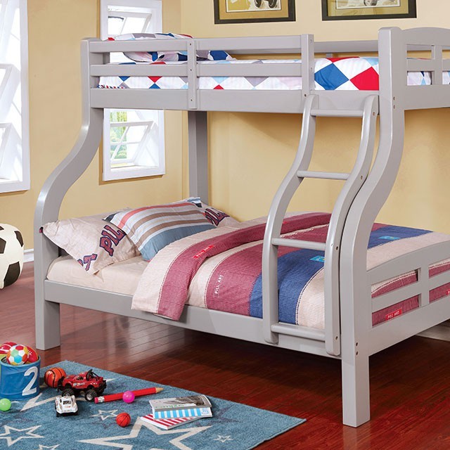 SOLPINE TWIN/FULL BUNK BED