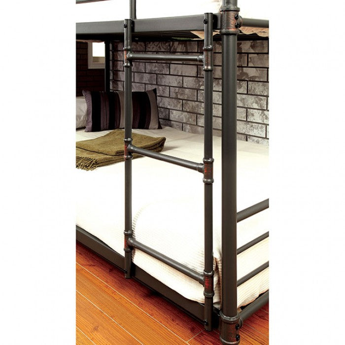 Olga Twin/Twin/Twin Bunk Bed Model Cm-Bk912-Bed By Furniture Of America 