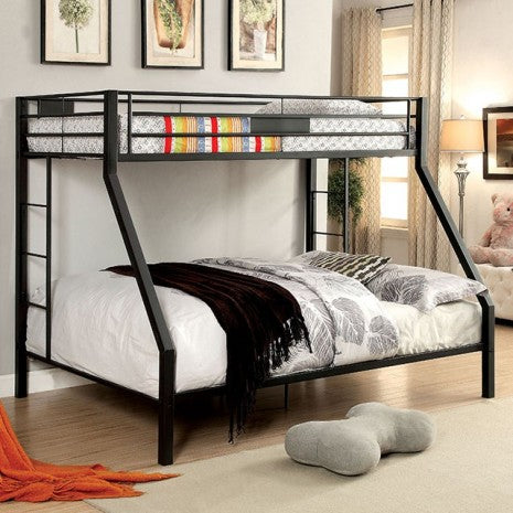Claren Twin Xl/Queen Bunk Bed Model Cm-Bk939Tq-Bed By Furniture Of America 