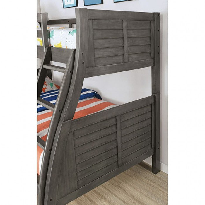 HOOPLE TWIN/FULL BUNK BED