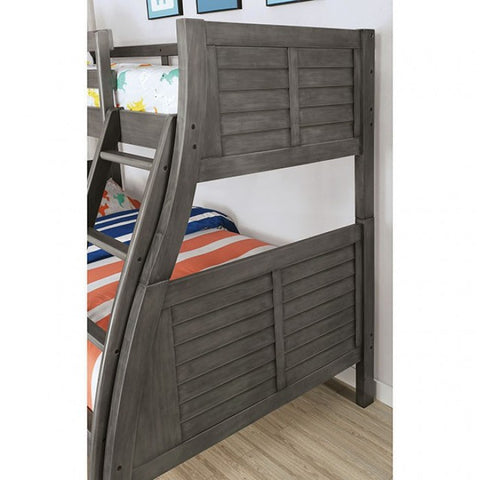 HOOPLE TWIN/FULL BUNK BED