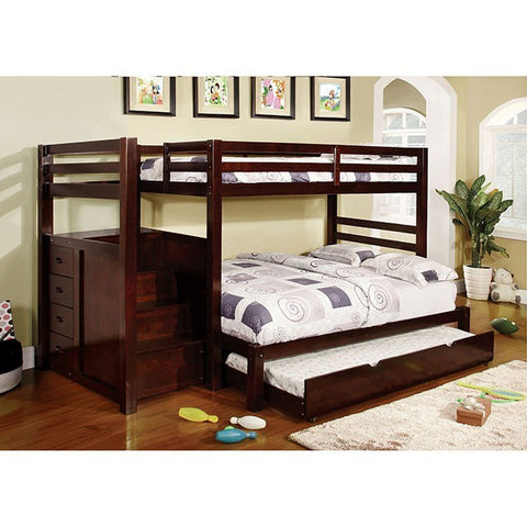 Pine Ridge Bunk Bed Model Cm-Bk966 By Furniture Of America 