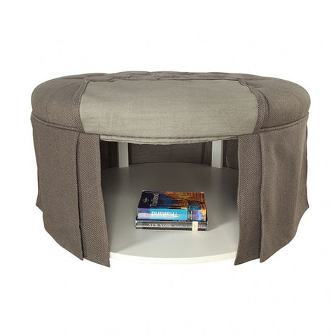 CLAES ROUND OTTOMAN