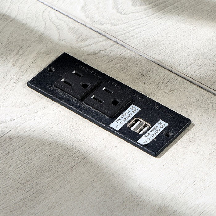 Galarga Desk Model Cm-Dk418Wh-Right Desk W/ Lift By Furniture Of America 