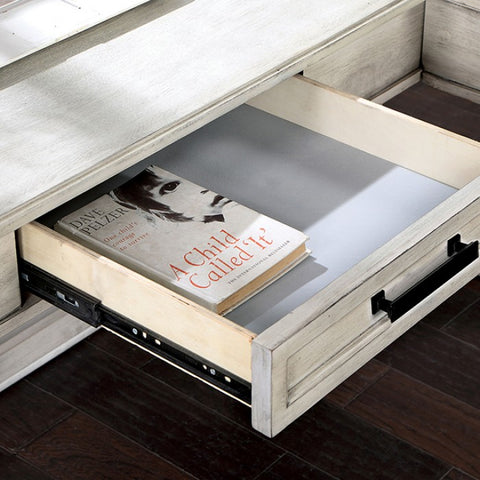 Galarga Desk Model Cm-Dk418Wh-Right Desk W/ Lift By Furniture Of America 