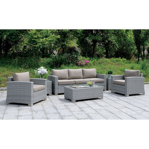 BRINDSMADE 6 PC. PATIO SET W/ COFFEE TABLE & 2 END TABLES