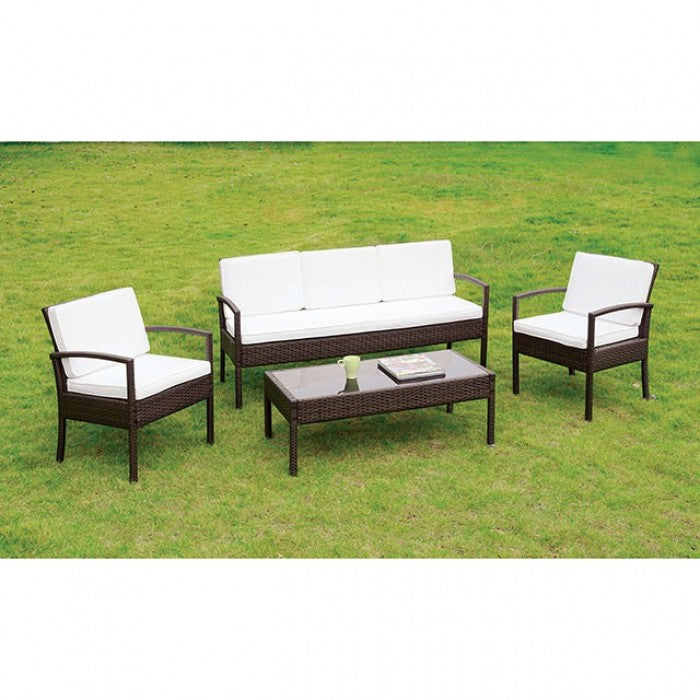 Makenna 4 Pc. Patio Seating Set Model Cm-Os2119-Chair By Furniture Of America 