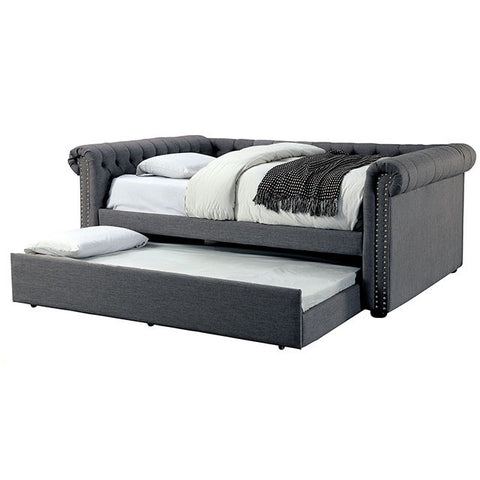 Leanna Daybed Model Cm1027Gy-Full Daybed By Furniture Of America 