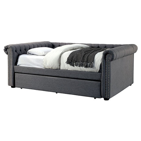 Leanna Daybed Model Cm1027Gy-Full Daybed By Furniture Of America 