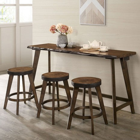 Missoula 4 Pc. Counter Ht. Set Model Cm3129Pt-4Pk-Stool By Furniture Of America 