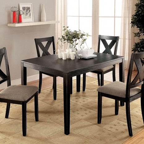 Glenham 5 Pc. Dining Table Set Model Cm3175T-5Pk-Chair By Furniture Of America 