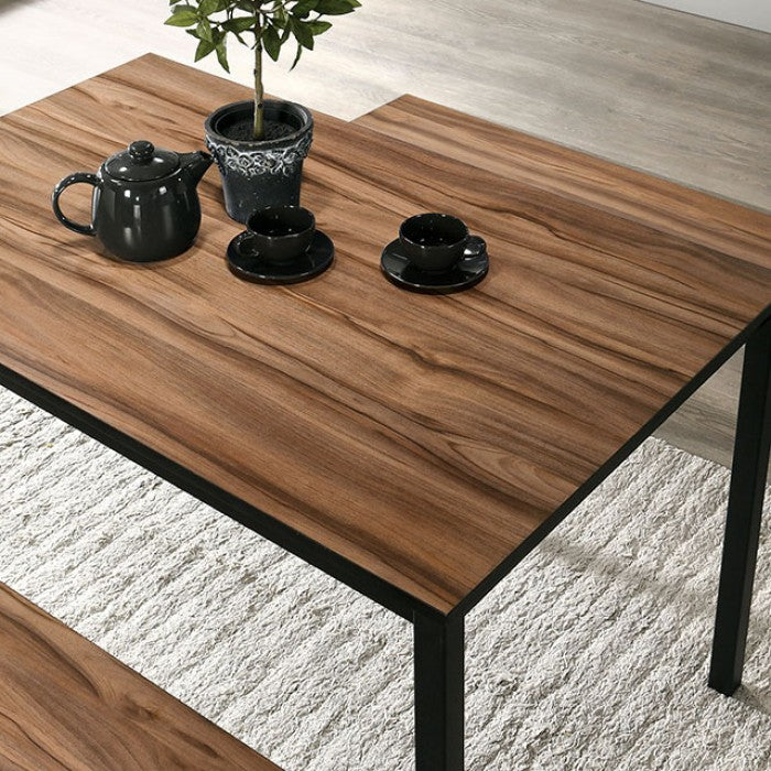 Tripoli 3 Pc. Dining Set Model Cm3202Br-T-3Pk-Chair By Furniture Of America 