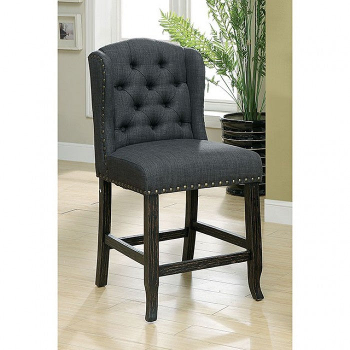SANIA COUNTER HT. CHAIR (2/BOX)