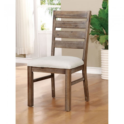 Lidgerwood Side Chair (2/Box) Model Cm3358Sc-2Pk By Furniture Of America 