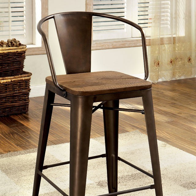 COOPER COUNTER HT. CHAIR (2/BOX)