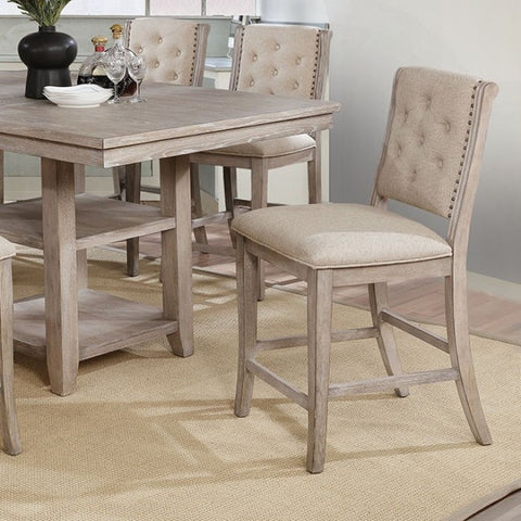 LEDYARD COUNTER HT. SIDE CHAIR (2/CTN)