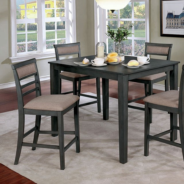 FAFNIR 5 PC. COUNTER HT. TABLE SET