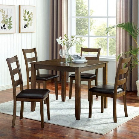 Gracefield 5 Pc. Dining Table Set Model Cm3770T-5Pk-Chair By Furniture Of America 