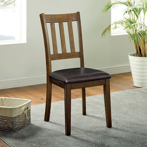 Blackwood 3 Pc. Round Table Set Model Cm3771Rt-3Pk-Chair By Furniture Of America 