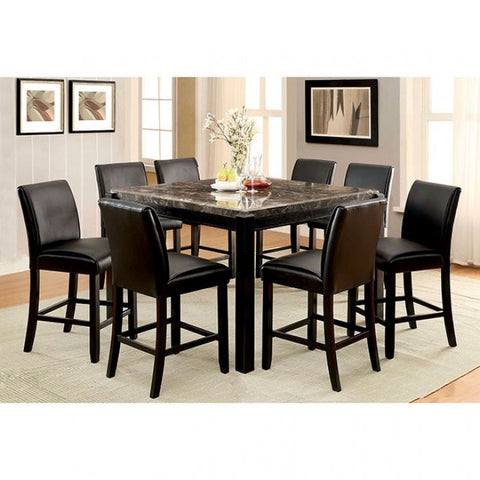 Gladstone Counter Ht. Chair (2/Box) Model Cm3823Bk-Pc-2Pk By Furniture Of America 