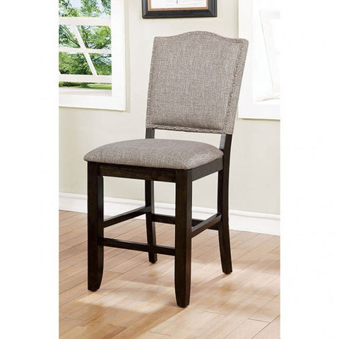 Teagan Counter Ht. Chair (2/Ctn) Model Cm3911Pc-2Pk By Furniture Of America 