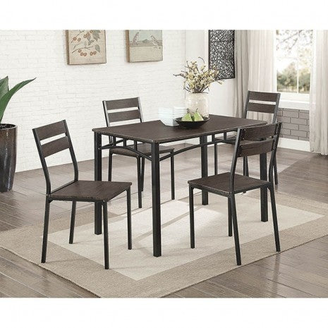 Westport 5 Pc. Dining Table Set Model Cm3920T-5Pk-Chair By Furniture Of America 