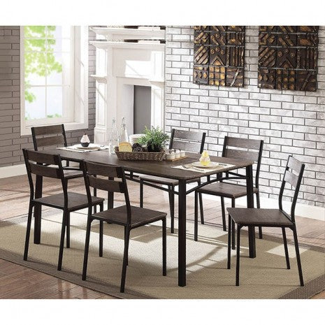 Westport 7 Pc. Dining Table Set Model Cm3920T-7Pk-Chair By Furniture Of America 