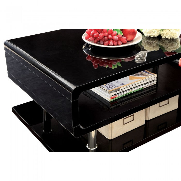 NINOVE END TABLE, BLACK