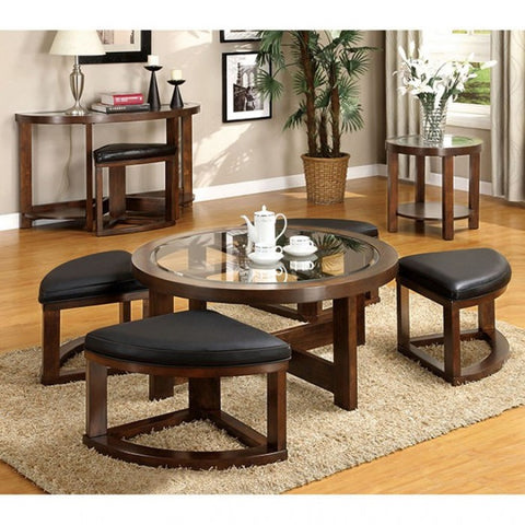 Crystal Cove Coffee Table Model Cm4321C-Chair By Furniture Of America 