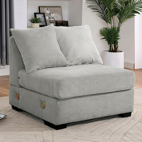 LEANDRA ARMLESS CHAIR