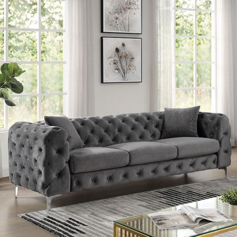 Sapphira Sofa Model Cm6498Dg-Sf-Pk By Furniture Of America 