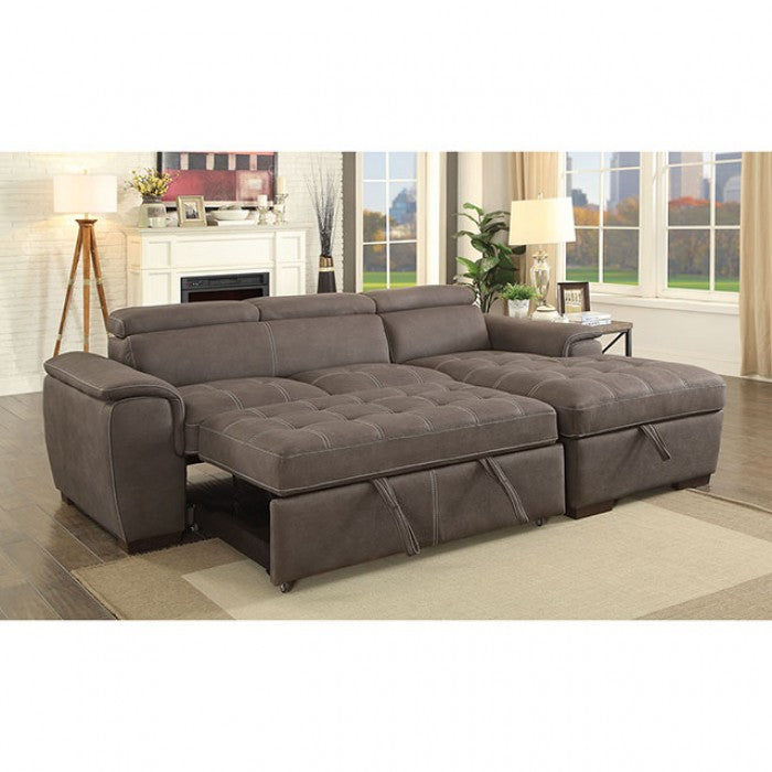Patty Sectional Model Cm6514Br-Sect By Furniture Of America 