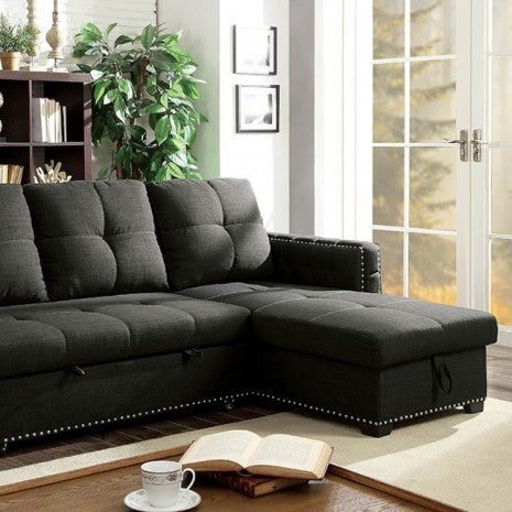 Demi Sectional Model Cm6562-Sect By Furniture Of America 