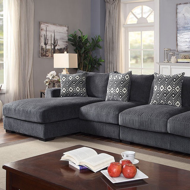 KAYLEE LARGE L-SECTIONAL W/ LEFT CHAISE