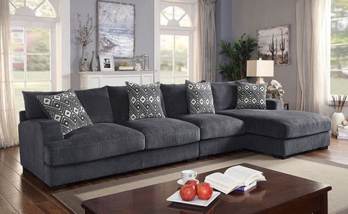 KAYLEE LARGE L-SECTIONAL W/ RIGHT CHAISE