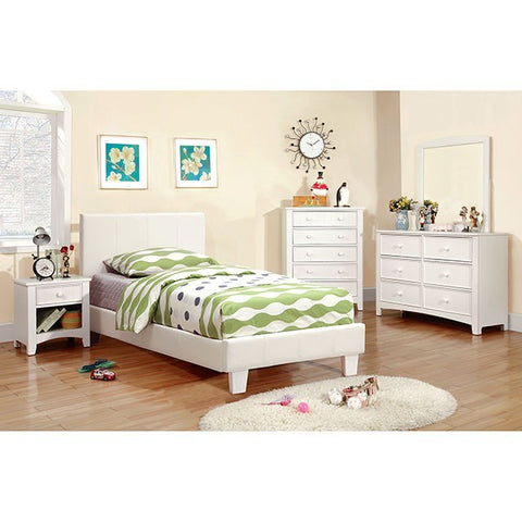 Winn Park Bed Model Cm7008Wh-E.King Bed By Furniture Of America 