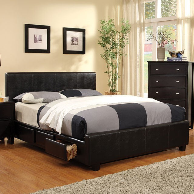 Burlington Bed Model Cm7009-E.King Bed By Furniture Of America 