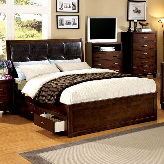 Enrico Bed Model Cm7067-Full Bed By Furniture Of America 