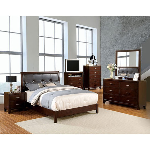 Enrico Bed Model Cm7068-Full Bed By Furniture Of America 