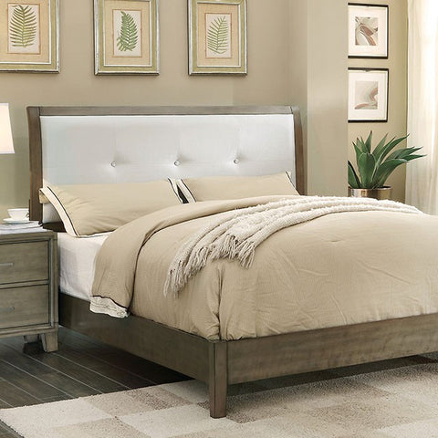 Enrico Bed Model Cm7068Gy-Full Bed By Furniture Of America 
