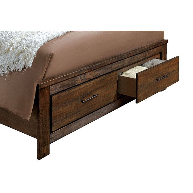 Elkton Bed Model Cm7072-Queen Bed By Furniture Of America 