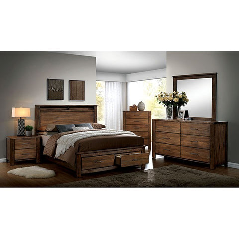 Elkton Bed Model Cm7072-Queen Bed By Furniture Of America 