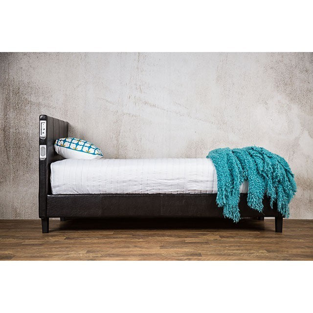 Evans Bed Model Cm7099Ex-Queen Bed By Furniture Of America 
